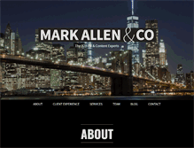 Tablet Screenshot of markallenco.com